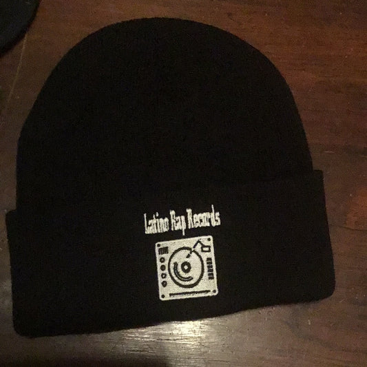 Latino rap records winter hat#2